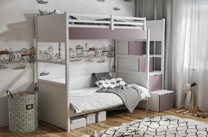 Detská poschodová posteľ RUSE